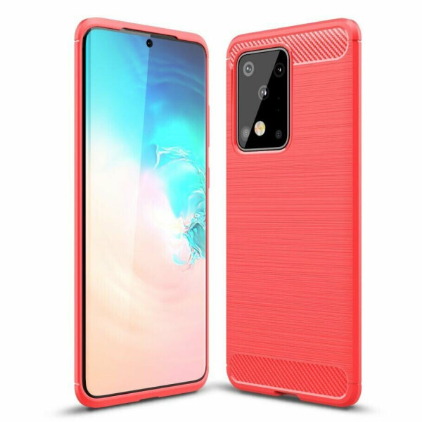 

Защитный чехол UniCase Carbon для Samsung Galaxy S20 Ultra (G988) - Red