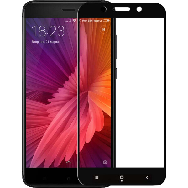 

Защитное стекло Deexe 5D Full Glue для Xiaomi Redmi 4X - Black