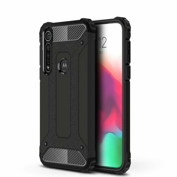 

Защитный чехол UniCase Rugged Guard для Motorola Moto G8 Plus (XT2019) - Black