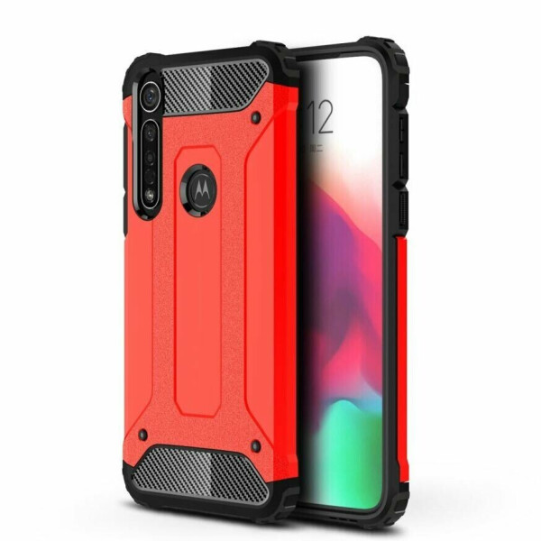 

Защитный чехол UniCase Rugged Guard для Motorola Moto G8 Plus (XT2019) - Red