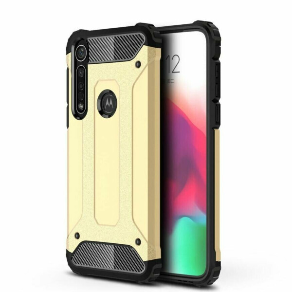 

Защитный чехол UniCase Rugged Guard для Motorola Moto G8 Plus (XT2019) - Gold