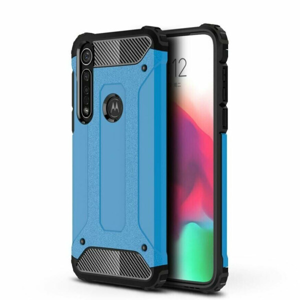 

Защитный чехол UniCase Rugged Guard для Motorola Moto G8 Plus (XT2019) - Baby Blue