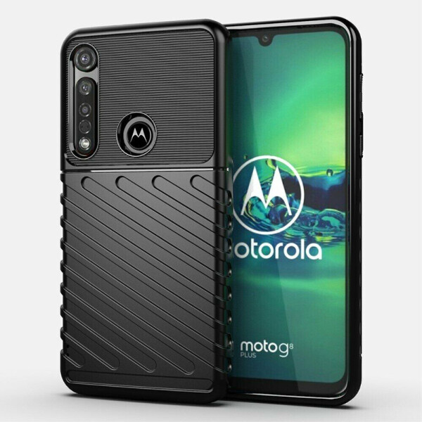 

Защитный чехол Deexe Thunder Series для Motorola Moto G8 Plus (XT2019) - Black