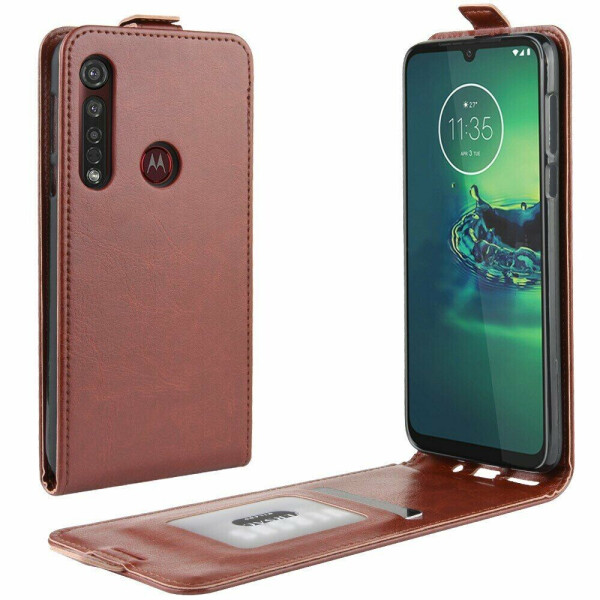 

Чехол Deexe Flip Case для Motorola Moto G8 Plus (XT2019) - Brown