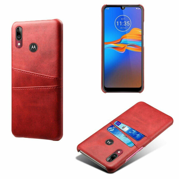 

Защитный чехол Deexe Pocket Case для Motorola E6 Plus (XT2025) - Red