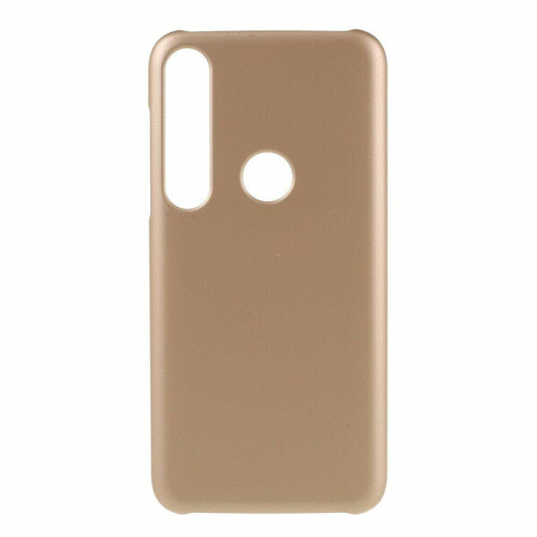 

Пластиковый чехол Deexe Hard Shell для Motorola Moto G8 Plus (XT2019) - Gold