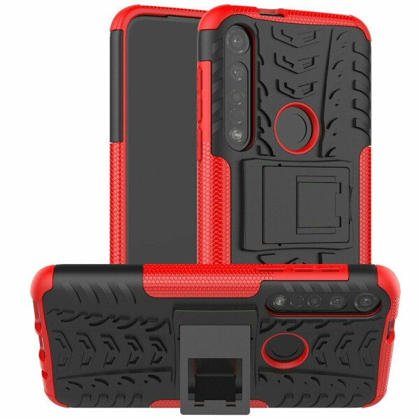 

Защитный чехол UniCase Hybrid X для Motorola Moto G8 Plus (XT2019) - Red