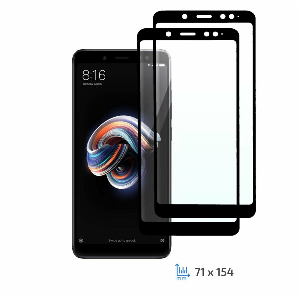 

Комплект защитных стекол (2 в 1) 2E Basic Full Glue для Xiaomi Redmi Note 5 / Note 5 Pro - Black