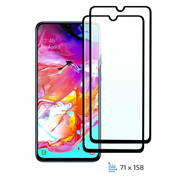 

Комплект защитных стекол (2 в 1) 2E Basic Full Glue для Samsung Galaxy A70 (A705) - Black