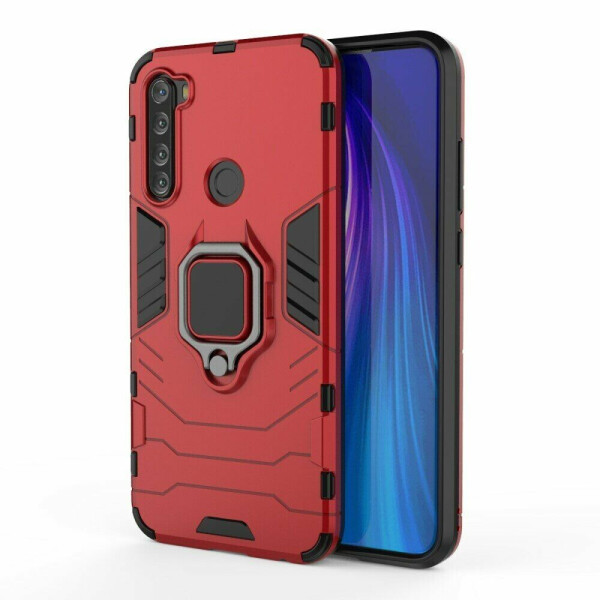 

Защитный чехол Deexe Hybrid Case для Xiaomi Redmi Note 8T - Red