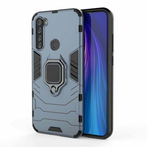 

Защитный чехол Deexe Hybrid Case для Xiaomi Redmi Note 8T - Dark Blue