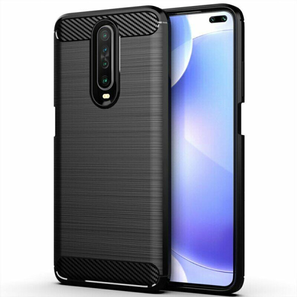 

Защитный чехол UniCase Carbon для Xiaomi Redmi K30 / Poco X2 - Black