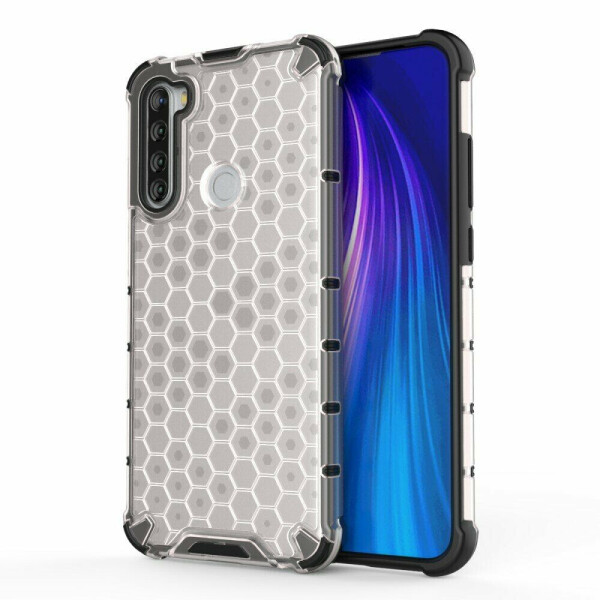 

Защитный чехол Deexe Honeycomb Series для Xiaomi Redmi Note 8T - White