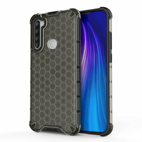 

Защитный чехол Deexe Honeycomb Series для Xiaomi Redmi Note 8T - Black
