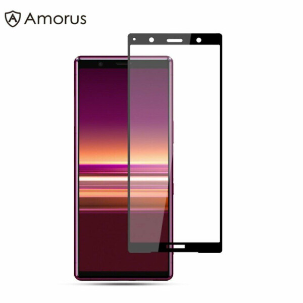 

Защитное стекло AMORUS 3D Full Coverage для Sony Xperia 5 - Black