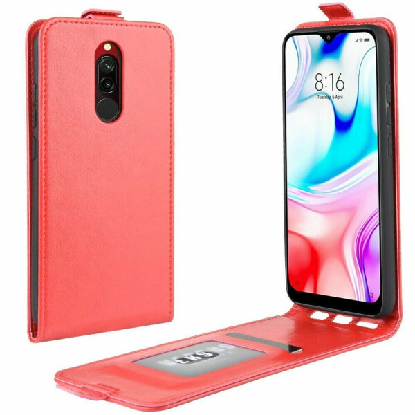 

Чехол Deexe Flip Case для Xiaomi Redmi 8 - Red