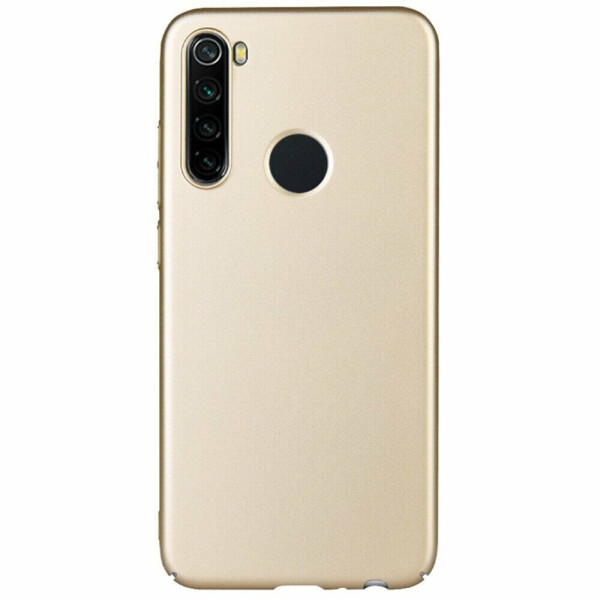 

Пластиковый чехол LENUO Silky Touch для Xiaomi Redmi Note 8T - Gold