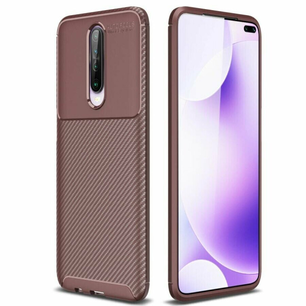 

Защитный чехол Deexe Fusion для Xiaomi Redmi K30 / Poco X2 - Brown