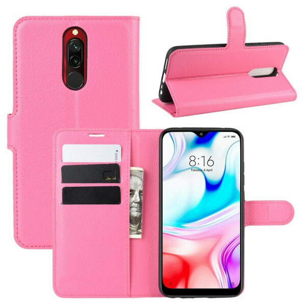 

Чехол-книжка Deexe Book Type для Xiaomi Redmi 8 - Rose