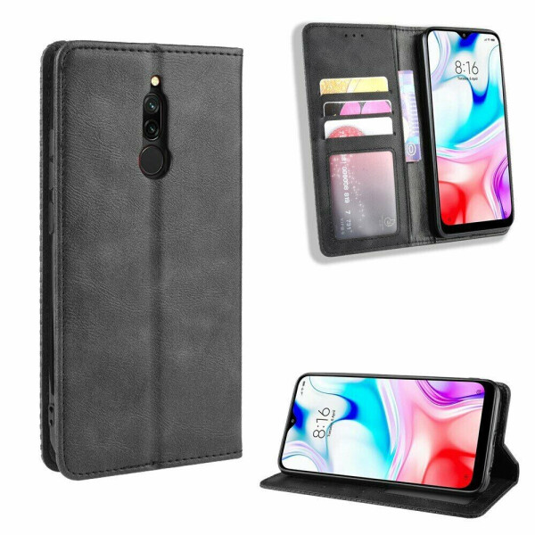 

Чехол Deexe Retro Style для Xiaomi Redmi 8 - Black