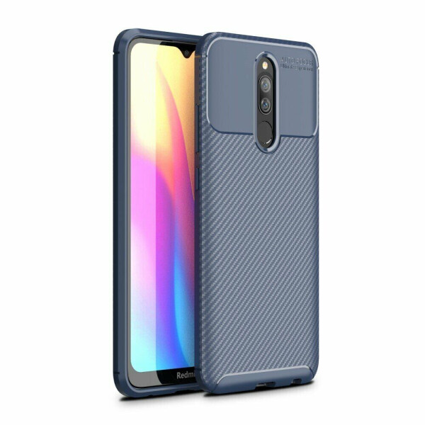 

Защитный чехол Deexe Fusion для Xiaomi Redmi 8 - Blue