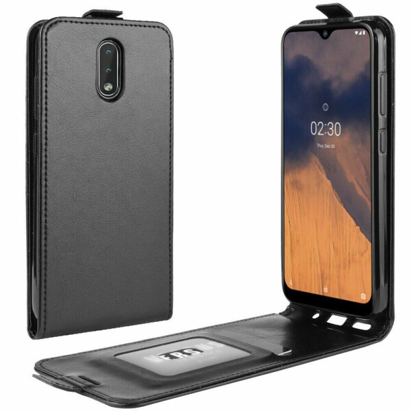 

Чехол Deexe Flip Case для Nokia 2.3 - Black