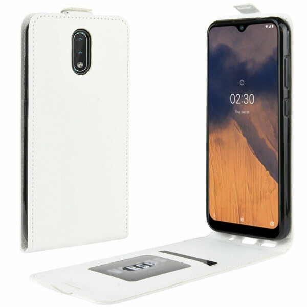 

Чехол Deexe Flip Case для Nokia 2.3 - White
