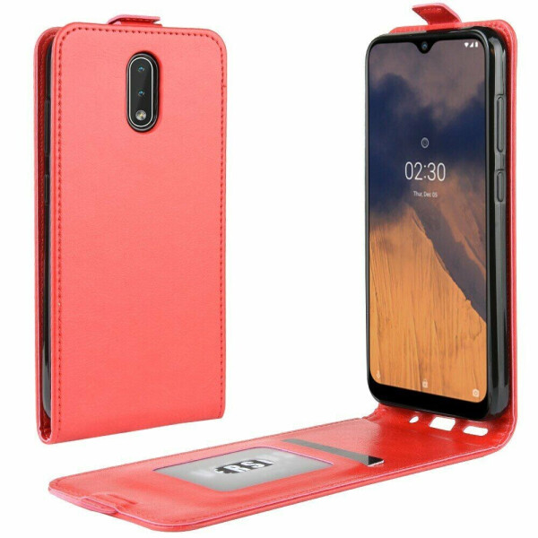 

Чехол Deexe Flip Case для Nokia 2.3 - Red