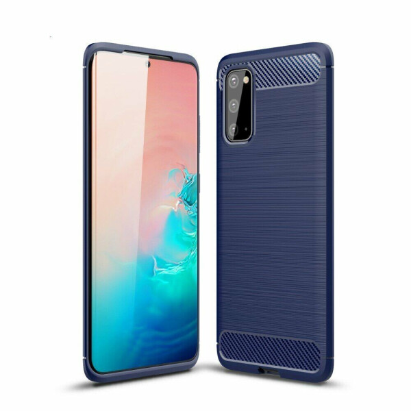 

Защитный чехол UniCase Carbon для Samsung Galaxy S20 (G980) - Blue