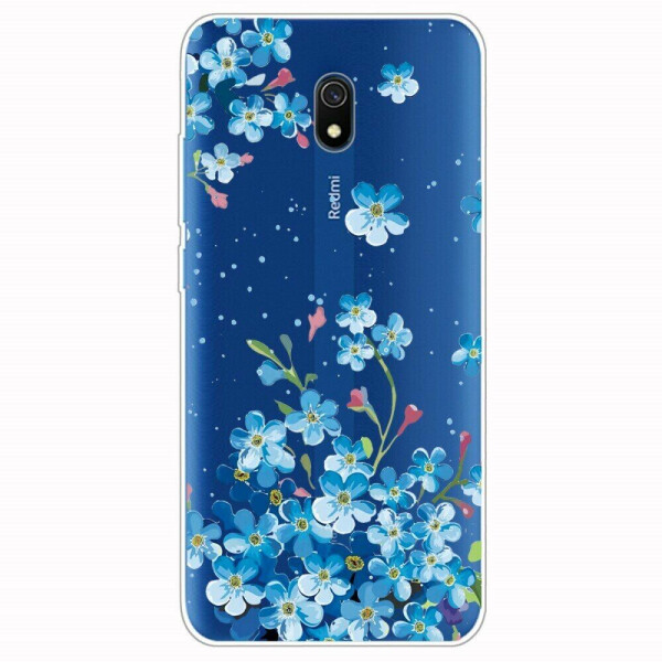

Силиконовый (TPU) чехол Deexe Pretty Glossy для Xiaomi Redmi 8A - Flowers