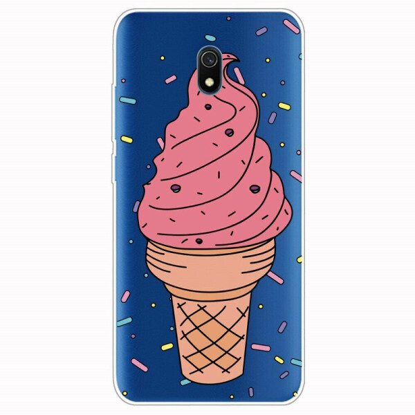 

Силиконовый (TPU) чехол Deexe Pretty Glossy для Xiaomi Redmi 8A - Ice Cream