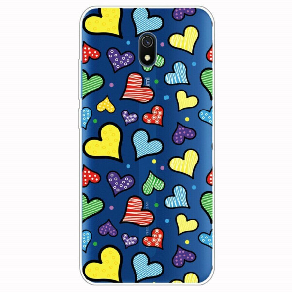

Силиконовый (TPU) чехол Deexe Pretty Glossy для Xiaomi Redmi 8A - Heart