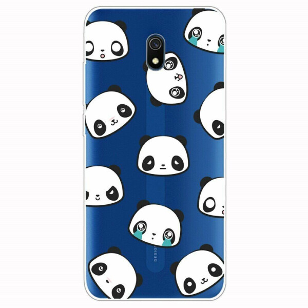 

Силиконовый (TPU) чехол Deexe Pretty Glossy для Xiaomi Redmi 8A - Panda