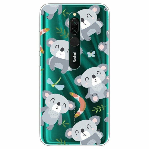 

Силиконовый (TPU) чехол Deexe Pretty Glossy для Xiaomi Redmi 8 - Koala