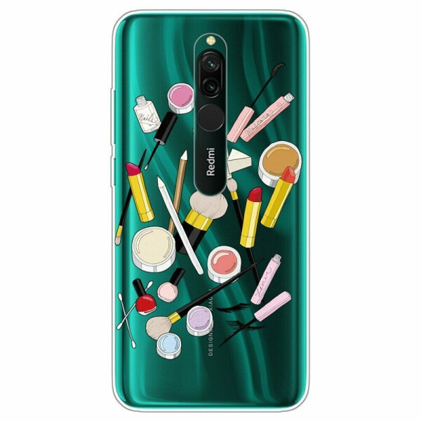 

Силиконовый (TPU) чехол Deexe Pretty Glossy для Xiaomi Redmi 8 - Makeup