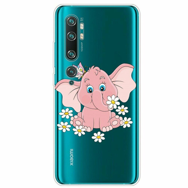 

Силиконовый (TPU) чехол Deexe Pretty Glossy для Xiaomi Mi Note 10 Pro / Mi Note 10 - Elephant