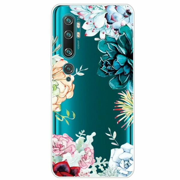 

Силиконовый (TPU) чехол Deexe Pretty Glossy для Xiaomi Mi Note 10 Pro / Mi Note 10 - Pretty Flowers