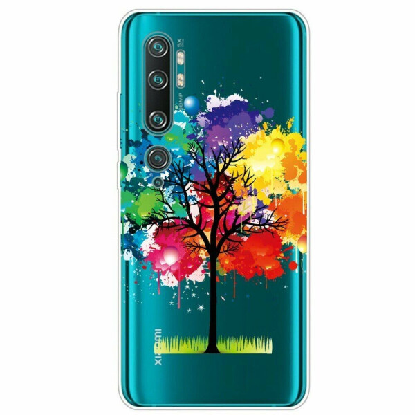 

Силиконовый (TPU) чехол Deexe Pretty Glossy для Xiaomi Mi Note 10 Pro / Mi Note 10 - Colorized Tree