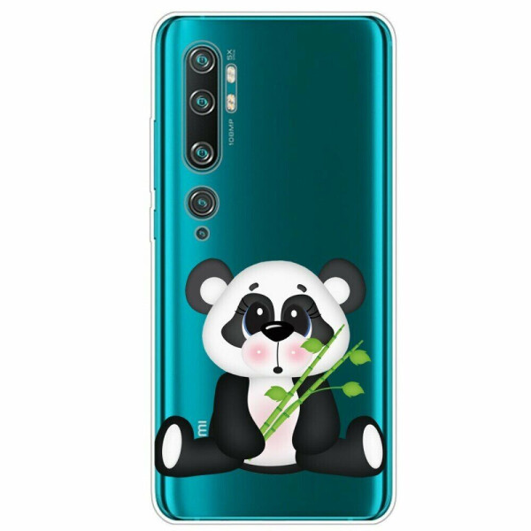 

Силиконовый (TPU) чехол Deexe Pretty Glossy для Xiaomi Mi Note 10 Pro / Mi Note 10 - Panda Holding Bamboo