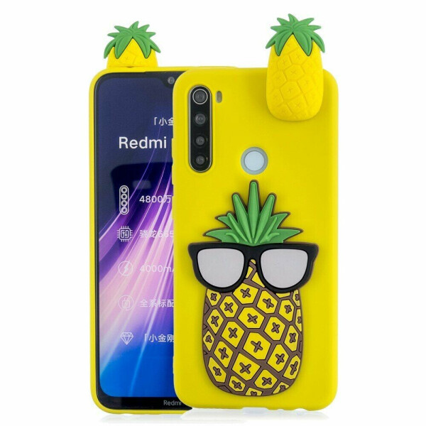 

Силиконовый (TPU) чехол UniCase 3D Pattern для Xiaomi Redmi Note 8 - Pineapple