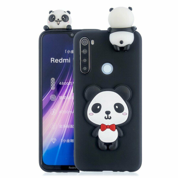 

Силиконовый (TPU) чехол UniCase 3D Pattern для Xiaomi Redmi Note 8T - Panda