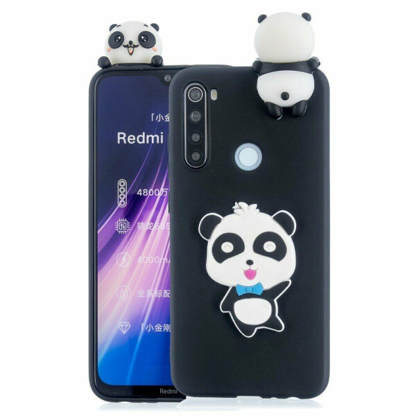 

Силиконовый (TPU) чехол UniCase 3D Pattern для Xiaomi Redmi Note 8T - Smile Panda
