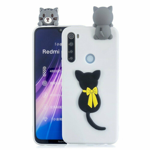 

Силиконовый (TPU) чехол UniCase 3D Pattern для Xiaomi Redmi Note 8T - Cat