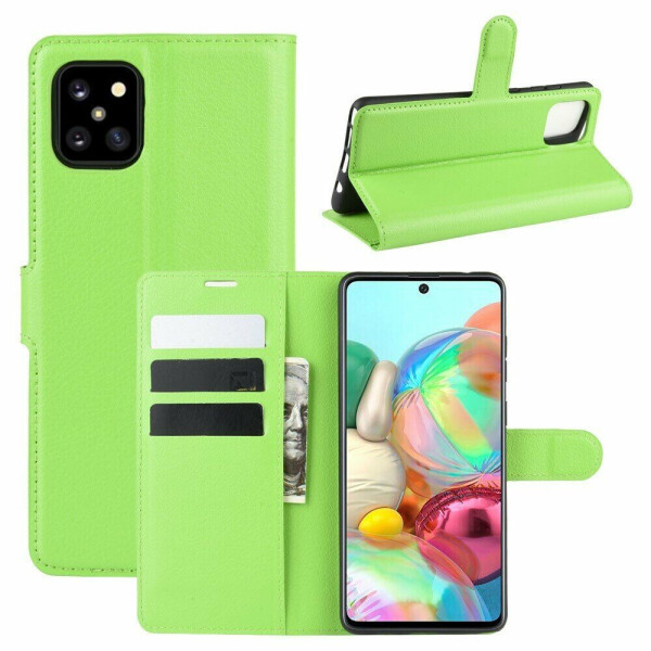 

Чехол-книжка Deexe Book Type для Samsung Galaxy Note 10 Lite (N770) - Green