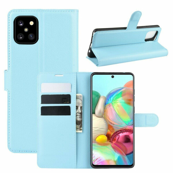 

Чехол-книжка Deexe Book Type для Samsung Galaxy Note 10 Lite (N770) - Blue