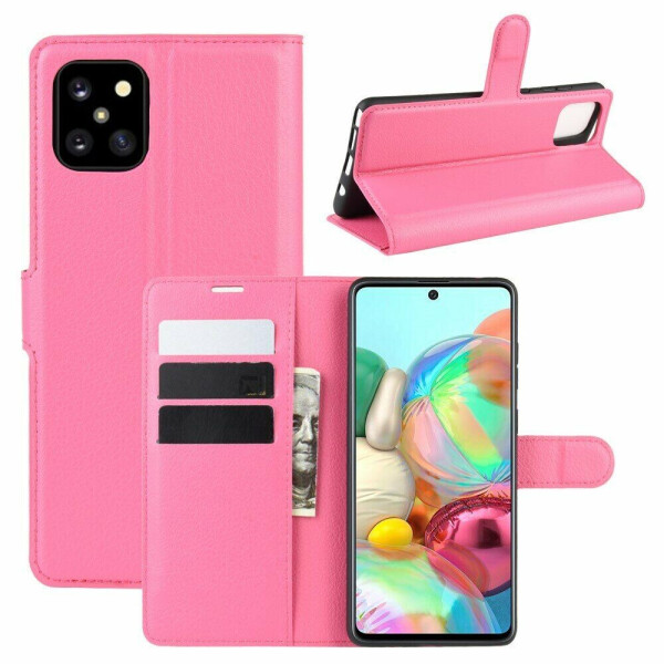 

Чехол-книжка Deexe Book Type для Samsung Galaxy Note 10 Lite (N770) - Rose