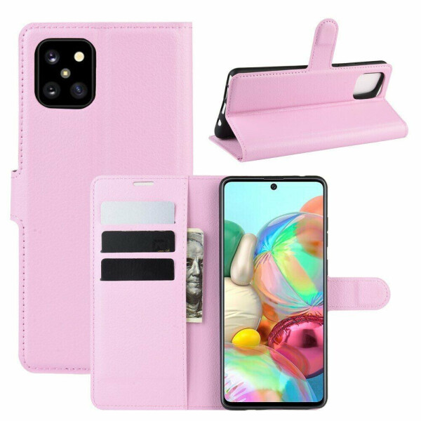 

Чехол-книжка Deexe Book Type для Samsung Galaxy Note 10 Lite (N770) - Pink