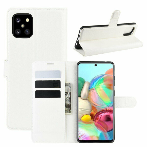 

Чехол-книжка Deexe Book Type для Samsung Galaxy Note 10 Lite (N770) - White