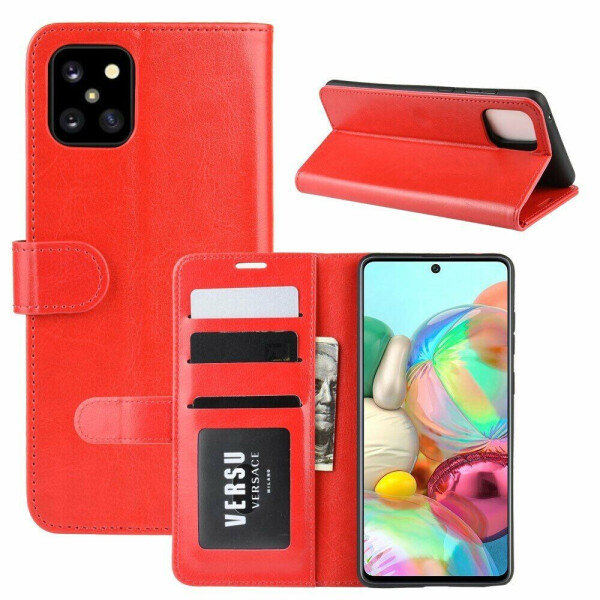 

Чехол-книжка Deexe Wallet Style для Samsung Galaxy Note 10 Lite (N770) - Red