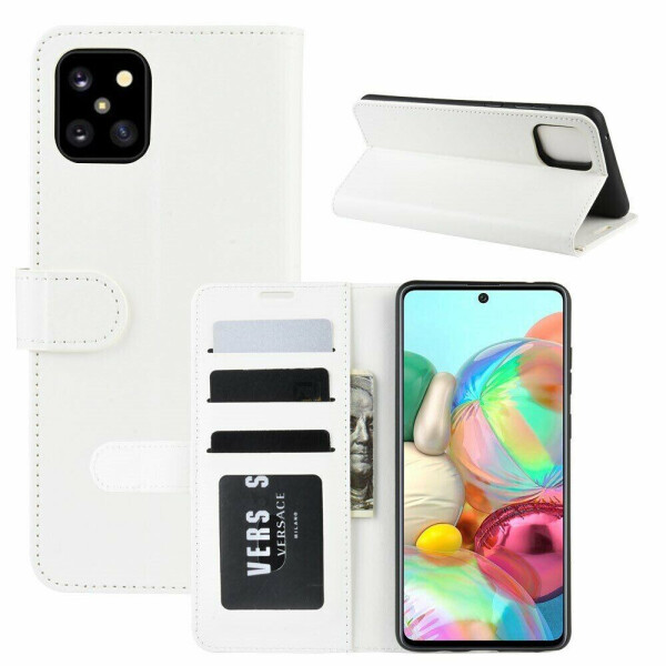 

Чехол-книжка Deexe Wallet Style для Samsung Galaxy Note 10 Lite (N770) - White